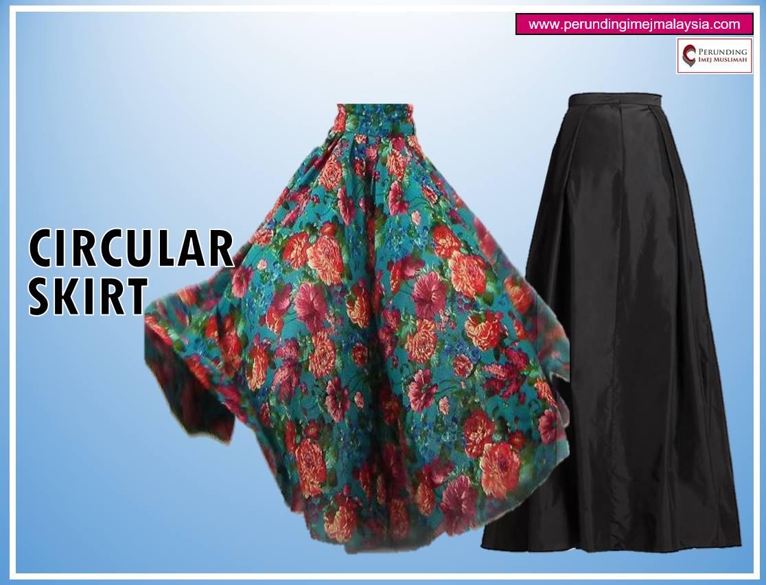 5 Jenis Skirt Trendy Muslimah