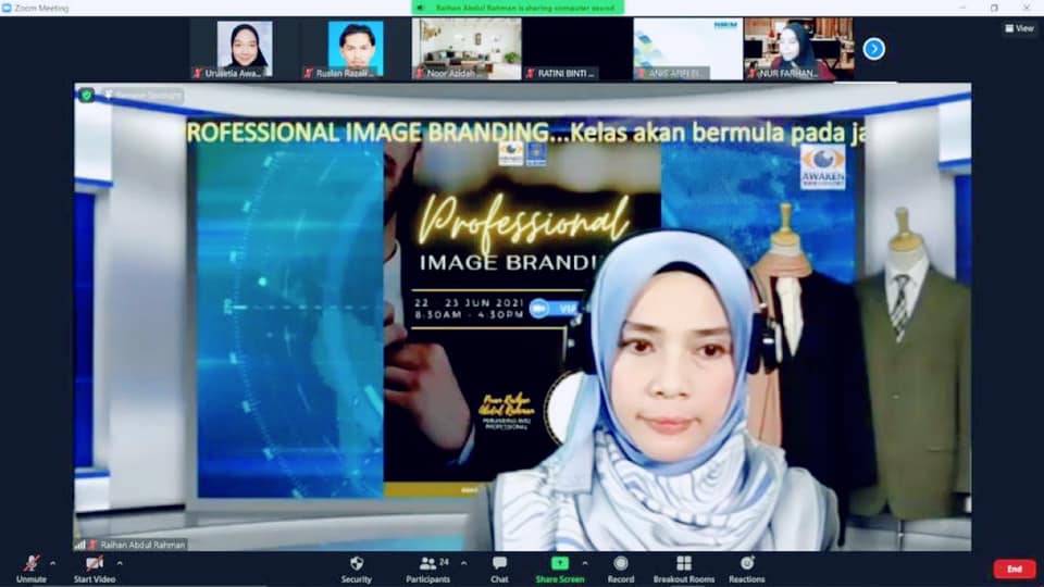 Kursus Professional Image Branding SIRIM Berhad Pada 22 Jun - 23 Jun 2021