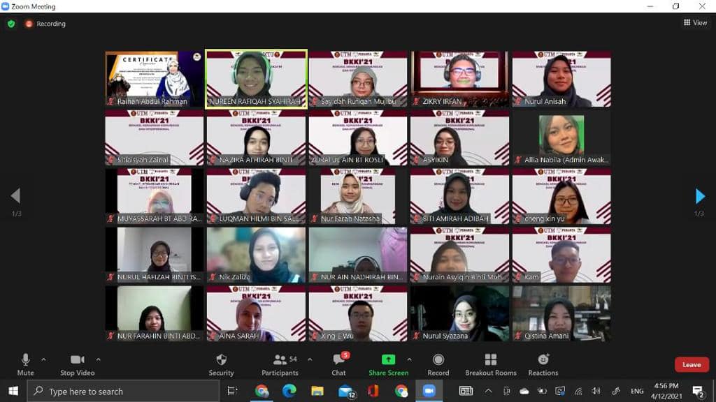 Kursus Komunikasi Berkesan PEHARTA UTM : Perunding Imej Malaysia