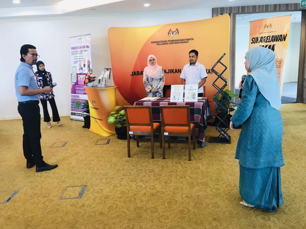 Kursus Imej Petugas Pameran JKM Dari Imej ke Impak anjuran Jabatan Kebajikan Masyarakat 1