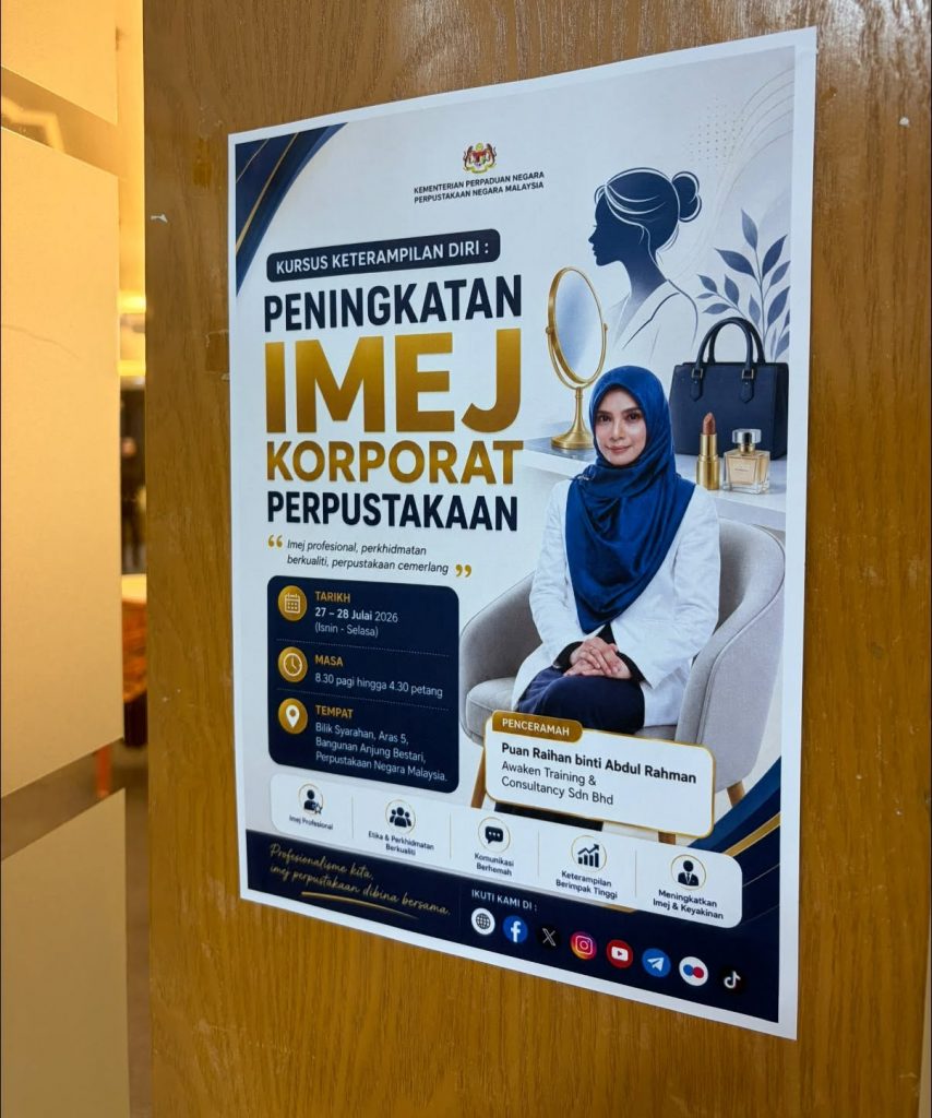 Kursus Keterampilan Diri Peningkatan Imej Korporat Kursus Keterampilan Diri Peningkatan Imej Korporat