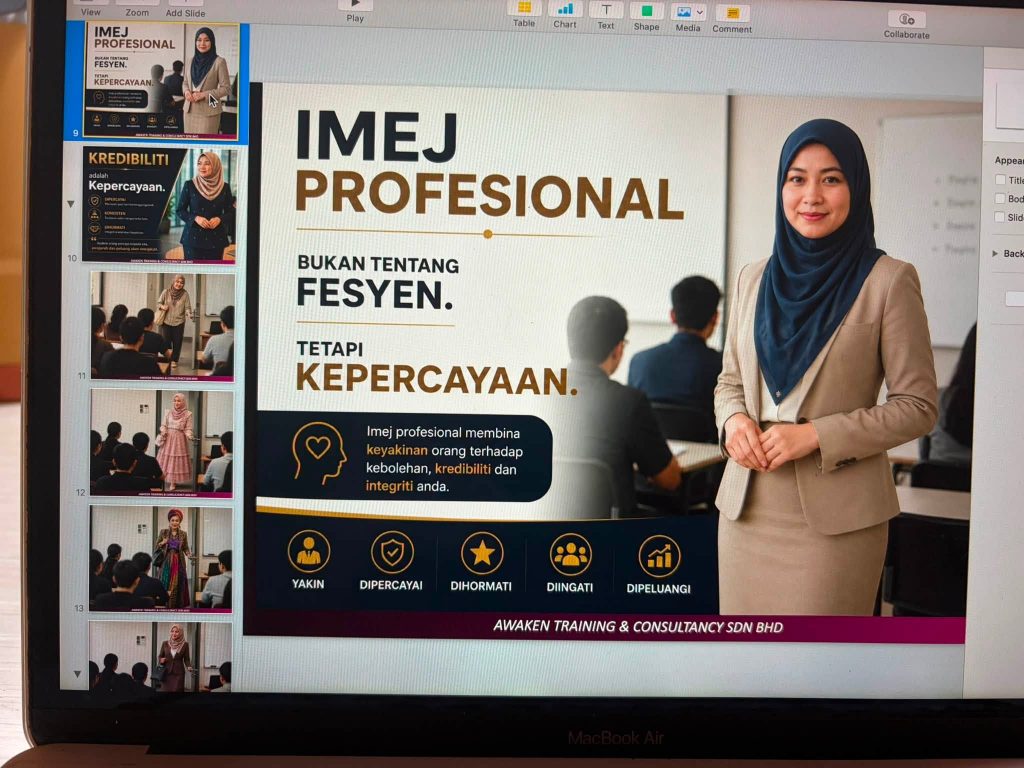Seminar Wanita Profesional - “Anggun dan Profesional: Penampilan Wanita Berkeyakinan” pada 6 Ogos 2026 bertempat di Dewan Pusat Bahasa Moden, UMPSA Pekan, Pahang