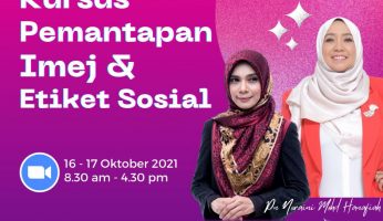 Kursus Pemantapan Imej Dan Etiket Sosial anjuran Pusat Latihan KEMAS Melaka